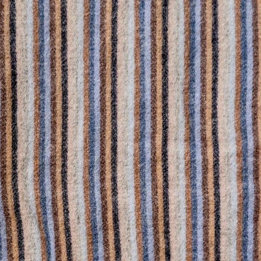 Vintage Striped Cozy Boho Wool Cashmere Scarf